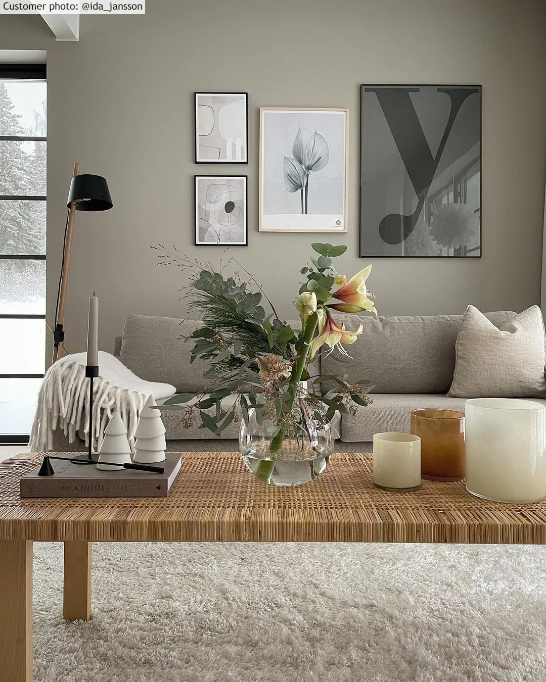 Hoogpolig vloerkleed - Cosy (wit)