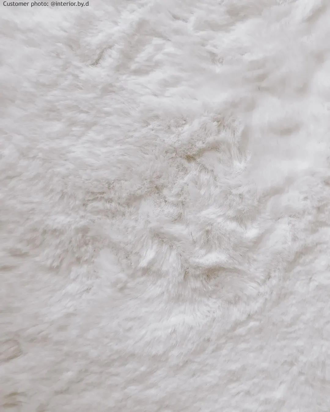 Hoogpolig vloerkleed - Cloud Super Soft (wit)